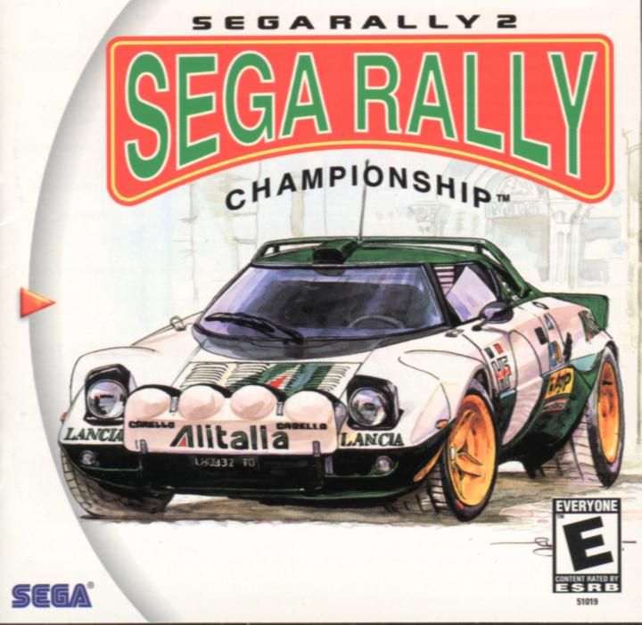 Sega Rally 2 Sega Rally Championship box art for Sega Dreamcast